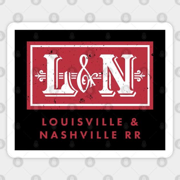 Louisville and Nashville Railroad Sticker by BUNNY ROBBER GRPC